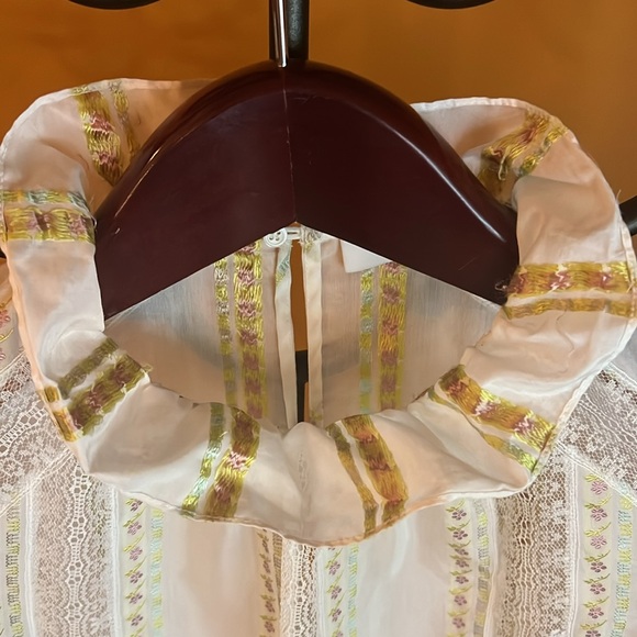 SANDRO Paris Striped Mock Neck Blouse - Picture 8 of 16